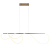Endon Lighting Endon modern függeszték attalea fehér arany end97629