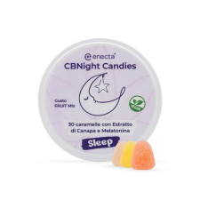ENECTA CBNIGHT GUMICUKOR MELATONINNAL (30DB) csokoládé és édesség