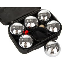 Enero Boules - 6 db-os petanque készlet, ezüst sportjáték