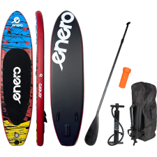 Enero paddleboard piros, kék, fekete és sárga színekben vizes játék