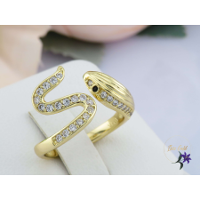  Enett antiallergén egzotikus kigyó alakú gyűrű-14K gyűrű