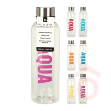 Enger-Impex Kft Átlátszó kulacs felirattal 500ml lila kulacs, kulacstartó