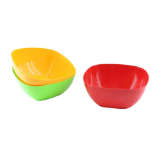 Enger műanyag tál kocka 0,7 L, világos kék konyhai eszköz