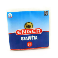 Enger Szalvéta enger kockás 1 réteg&#369; 29x29 cm 80 darabos papírárú, csomagoló és tárolóeszköz