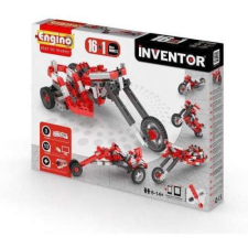 Engino Csomagolássérült - Engino Inventor 16in1 Építőjáték - Motorok #piros-szürke barkácsolás, építés