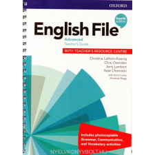 ENGLISH FILE 4TH ADV TG+ONLINE nyelvkönyv, szótár