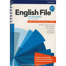 ENGLISH FILE 4TH PRE TG+ONLIN nyelvkönyv, szótár
