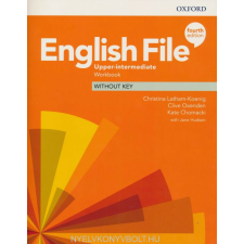 ENGLISH FILE 4TH UPPER WB W/O KEY nyelvkönyv, szótár
