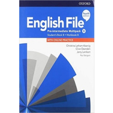 English File Fourth Edition Pre-Intermediate Multipack B – Clive Oxenden idegen nyelvű könyv