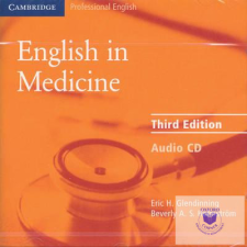  English in Medicine Audio CD A Course in Communication Skills idegen nyelvű könyv
