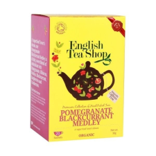 English Tea Shop bio gránátalmás & feketeribizli mix tea 20db gyógytea