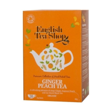 English Tea Shop bio gyömbéres barack tea 20db gyógytea