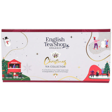 English Tea Shop karácsonyfa, 6 figura, 6 teapiramis, Fehér varázslat tea
