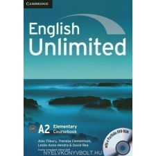 ENGLISH UNLIMITED ELEM CB+DVD-ROM nyelvkönyv, szótár
