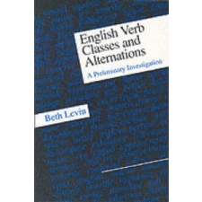  English Verb Classes and Alternations – Beth Levin idegen nyelvű könyv