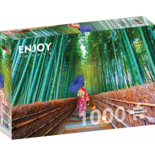 Enjoy 1000 db-os puzzle - Asian Woman in Bamboo Forest (1293) puzzle, kirakós