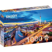 Enjoy 1000 db-os puzzle - Berlin Cityscape by Night (2068) puzzle, kirakós