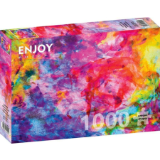 Enjoy 1000 db-os puzzle - Colourful Abstract Oil Painting (1092) puzzle, kirakós