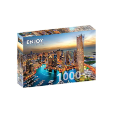  Enjoy 1000 db-os puzzle - Dubai Marina at Night (2072) puzzle, kirakós