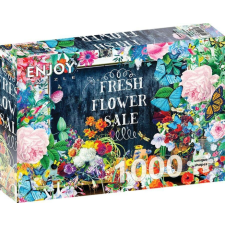 Enjoy 1000 db-os puzzle - Flower Sale (2189) puzzle, kirakós