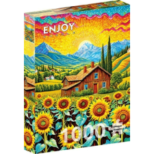 Enjoy 1000 db-os puzzle - Sunflower House (2145) puzzle, kirakós