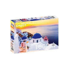 Enjoy 1000 db-os puzzle - Sunrise over Santorini, Greece (1230) puzzle, kirakós