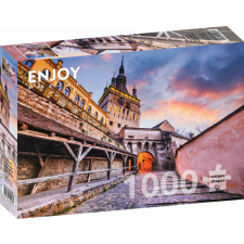 Enjoy 1000 db-os puzzle - Turnul cu ceas, Sighisoara (1029) puzzle, kirakós