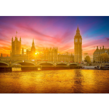  Enjoy puzzle Lángoló London 1000 darabos puzzle, kirakós