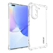 ENKAY Huawei Nova 10 Pro ENKAY szilikon telefonvédő ütésállóság, légpárnás sarok, ÁTLÁTSZÓ tok és táska
