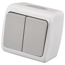 Entac 105 Stephan felületre szerelhető fali kapcsoló csillárkapcsoló IP54 villanyszerelés