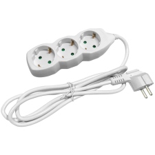 Entac elosztó 3 foglalat, 3m kábel (ESE1.5G3-3) (ESE1.5G3-3) hosszabbító, elosztó