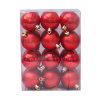 Entac KARÁCSONYFADÍSZ GÖMB 5CM PIROS-ACB5-R-24