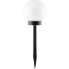  Entac Kerti Szolár Lámpa 380mm Műanyag 1 LED Gömb fej