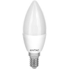 Entac LED FÉNYFORRÁS E14 6,5W 540LM 3000K GYERTYA WW izzó