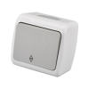 Entac Stephan - váltókapcsoló (106), IP54, fehér-szürke