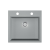 Eos Gránit mosogató EOS Como + szifon készlet (matt szürke)