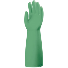 EP. EP MÁRTOTT NITRIL KESZTYŰ, VEGYSZERÁLLÓ, 45CM/0,56MM