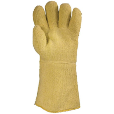 EP. Hurkolt ötujjas kevlar (500°c), hőálló vágásbiztos kesztyű