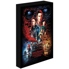 Epee Stranger Things, 30 × 40 cm - LED svítící obraz grafika, keretezett kép