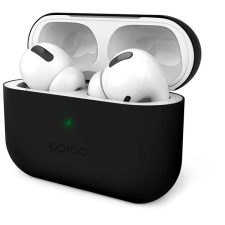 Epico AirPods Pro fekete szilikon tok fülhallgató, fejhallgató tok