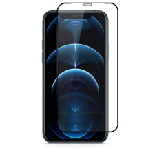 Epico Edge to Edge Glass iPhone 12 / 12 Pro - fekete mobiltelefon kellék
