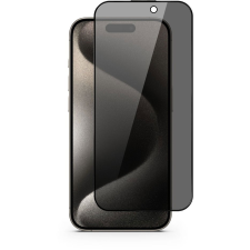 Epico Edge to Edge iPhone 15 Pro üvegfólia + sötétítő szűrő + applikátor (81312151300003) mobiltelefon kellék