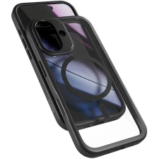 Epico Hero Pro Mag+ Case iPhone 17 Qi2 & MagSafe kompatibilis – fekete átlátszó tok és táska