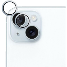 Epico hliníkové ochranné sklo na čočky fotoaparátu pro iPhone 15 / 15 Plus - modrá mobiltelefon kellék
