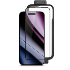 Epico ImpactBuffer 3D iPhone 16 Pro Max üvegfólia + felhelyező keret mobiltelefon kellék
