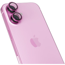 Epico iPhone 16 / 16 Plus kamera védő fólia - alumínium, rózsaszín (90812152300001) mobiltelefon kellék