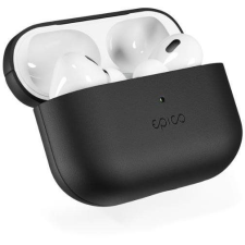  Epico Leather Case Airpods Pro 2 - fekete (9911131300038) fülhallgató, fejhallgató tok