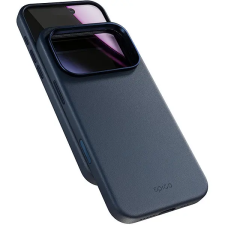 Epico Leather Pro Mag+ tok iPhone 17 Pro Qi2 és MagSafe kompatibilis, kék tok és táska