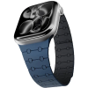 Epico Magnetic+ Silicone Apple Watch SE 44mm/Series 1-9 42/44/45mm, 10-11 46mm/Ultra 49mm - kék