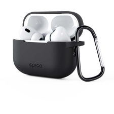  Epico Silicone Outdoor Cover Airpods 4 - fekete (9911101300035) fülhallgató, fejhallgató tok